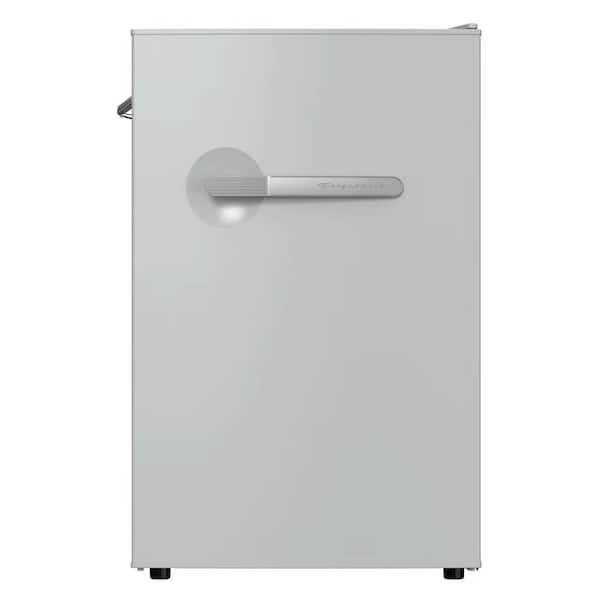 4.5cu. ft. Mini Refrigerator Retro Style in Sage Green Color with Side Bottle Opener