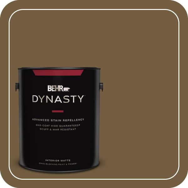 BEHR DYNASTY 1 gal. #300F-7 Centaur Matte Interior Stain-Blocking Paint & Primer