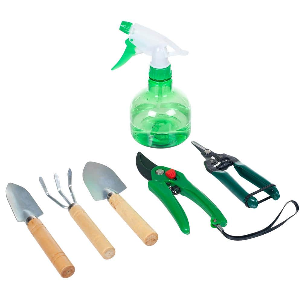 7 Piece Mini Gardening Tool Set and Carrying Bag