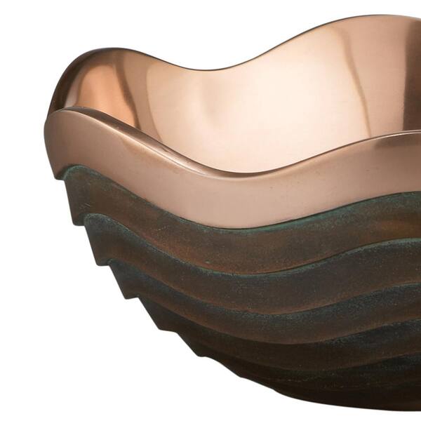 Nambe Copper Canyon Scalloped Bowl MULTIPLE SIZES ~ 4.5" 7" & 10" Dia 6" 