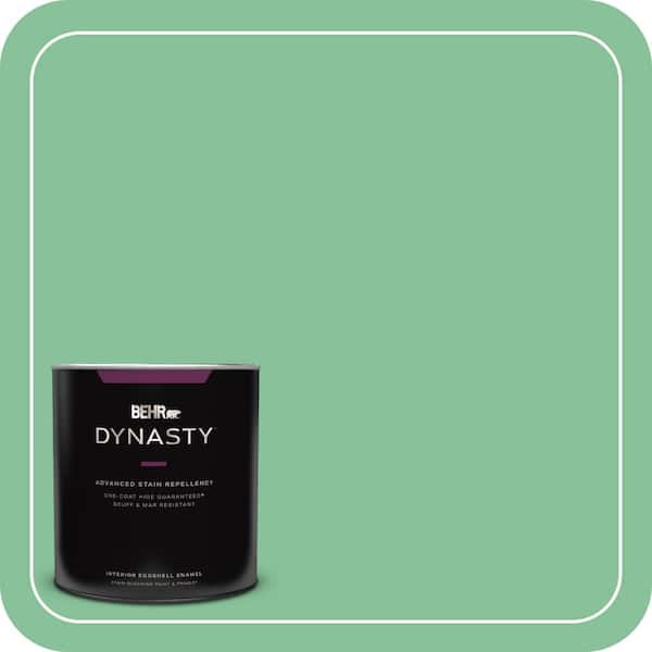 BEHR DYNASTY 1 qt. #MQ6-40 Country Weekend One-Coat Hide Eggshell Enamel Interior Stain-Blocking Paint and Primer