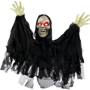 24 in. Touch Activated Pop-Up Animatronic Ghoul