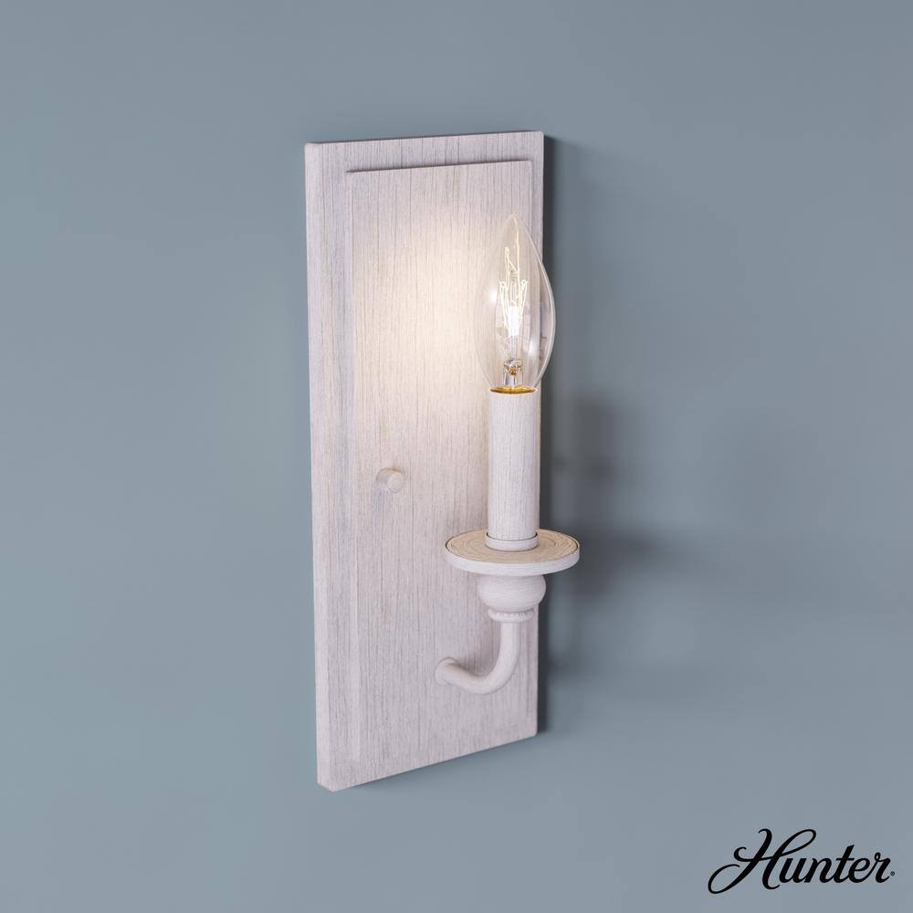 Southcrest Casual Elegance 24" Dimmable White Wall Sconce