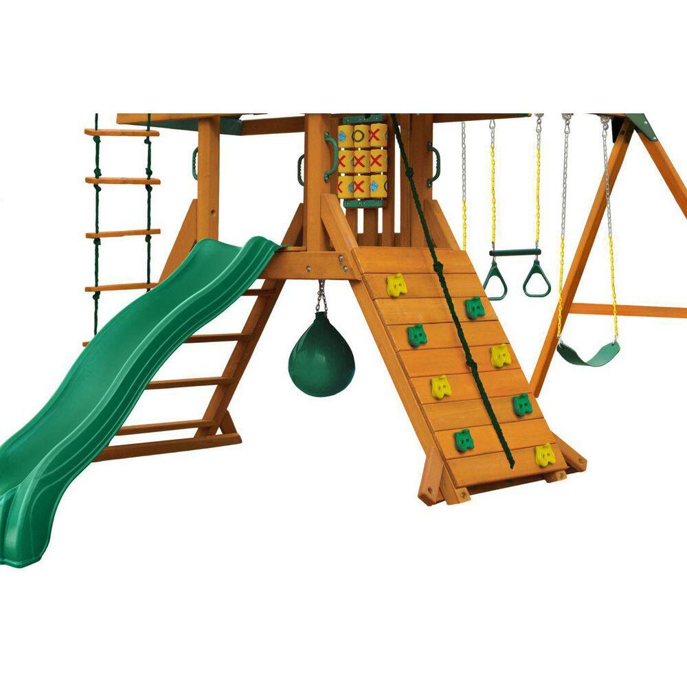 Green High-Density Plastic Buoy Ball Swing with Chain