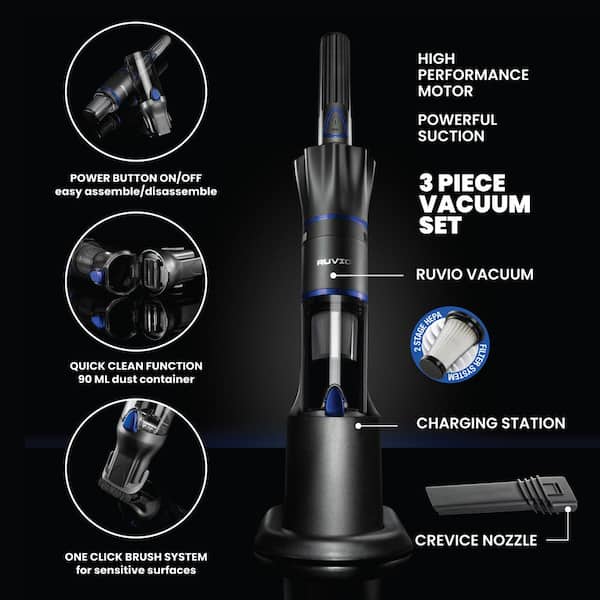 Black & Decker Dustbuster 10.8V Brushed Lithium-Ion Cordless Hand Vacuum  Kit