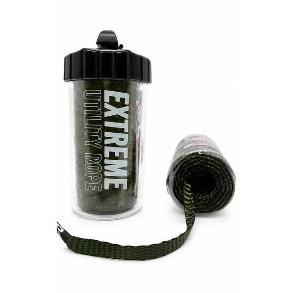 2 in. x 0.25 ft. Flat Braided ODG Extreme Utility Polyester Rope 1000 Plus lb. Tensile Strength