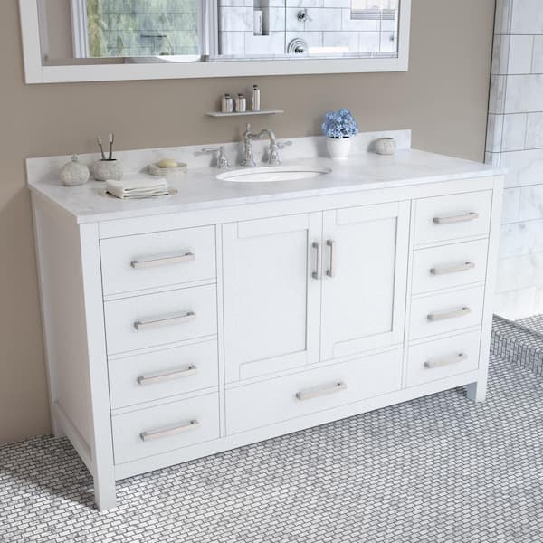 59 Inch Bathroom Vanity Single Sink – Rispa