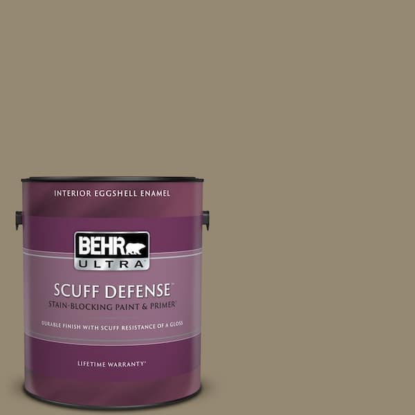 BEHR ULTRA 1 gal. #PPU8-03 Dry Pasture Extra Durable Eggshell Enamel Interior Paint & Primer