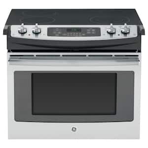 4.4 cu. ft. Drop-In Electric Range with Self-Cleaning Oven in Stainless Steel