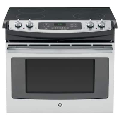 4.4 cu. ft. Drop-In Electric Range with Self-Cleaning Oven in Stainless Steel