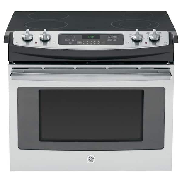 GE 4.4 cu. ft. Drop-In Electric Range with Self-Cleaning Oven in Stainless Steel