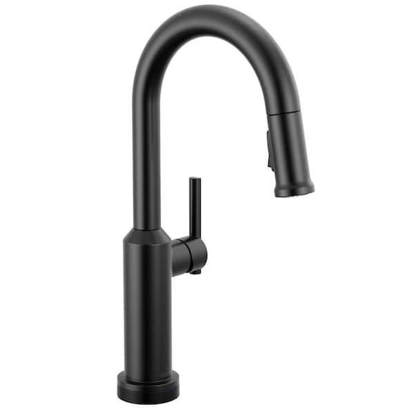 Cordova Touch2O Touchless Matte Black Single Handle Bar Faucet