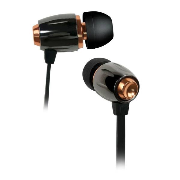Bell'O Digital BDH654 Series In-Ear Headphones with Remote Control and Microphone in Copper