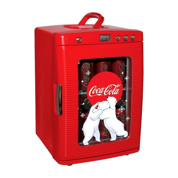 Koolatron 14.2 in. 12 (12 oz.) Coca-Cola Can Cooler
