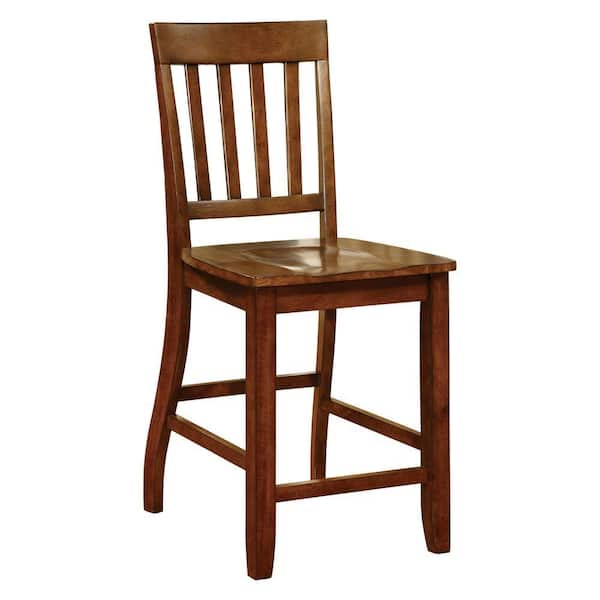 Foster II Dark Oak Counter Height Chair