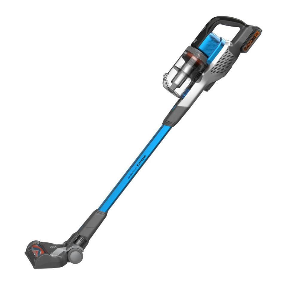 Blue Convertible Cordless Stick Vacuum Cleaner for Pets