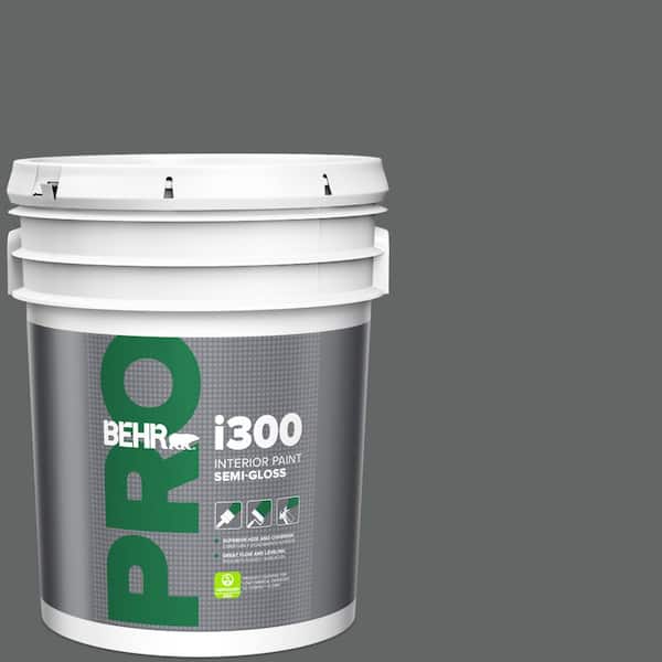 BEHR PRO 5 gal. #HDC-MD-28 Cordite Semi-Gloss Interior Paint