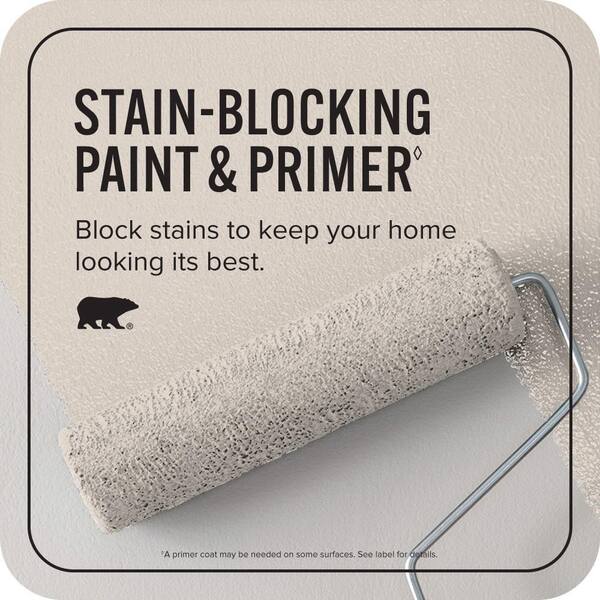 BEHR ULTRA - 1 gal. #N230-1 Castle Beige Extra Durable Eggshell Enamel Interior Paint & Primer