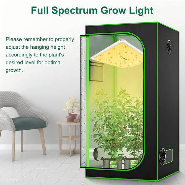 BeamBox 100-Watt Full Spectrum 234-Piece LEDs Grow Lights, 3 x 3