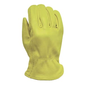 Pigskin Leather Work Gloves, Large