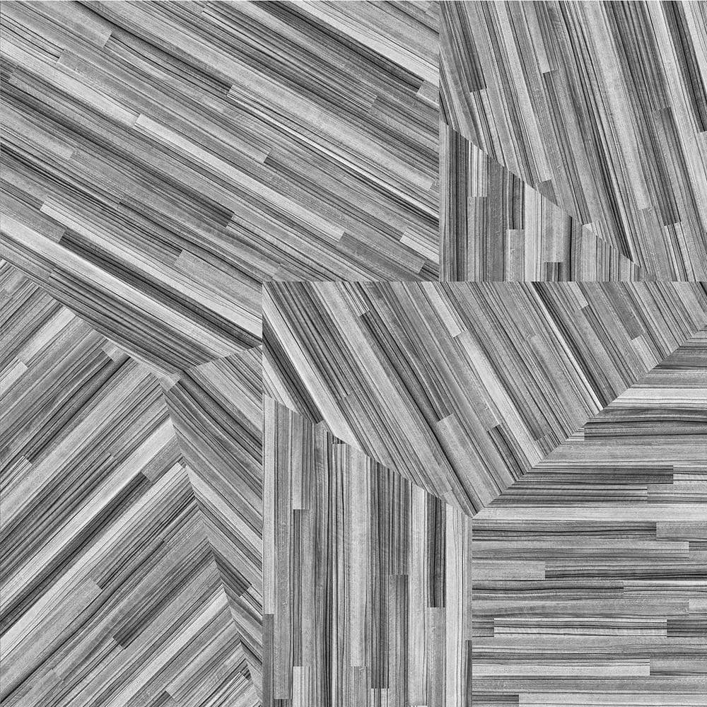 Wilsonart 8 in. x 10 in. Laminate Sheet Sample in Eclipse Marquetry with Virtual Design Matte