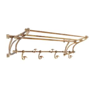 Antique Brass Wall Shelf