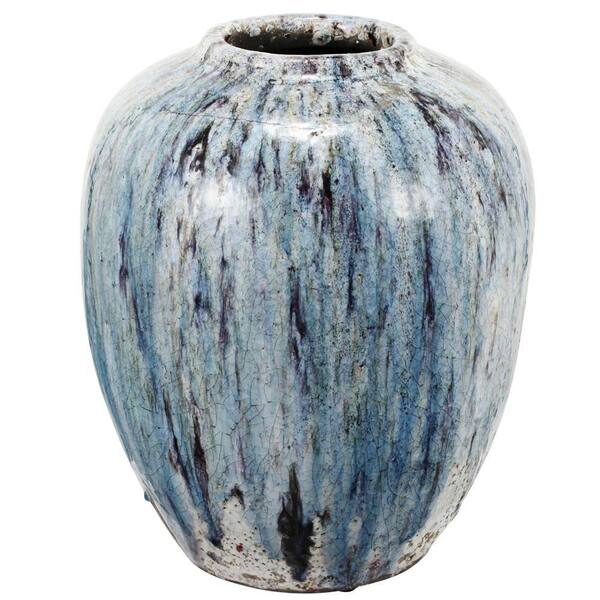 A & B Home 13 in. x 16 in. Terracotta Vase