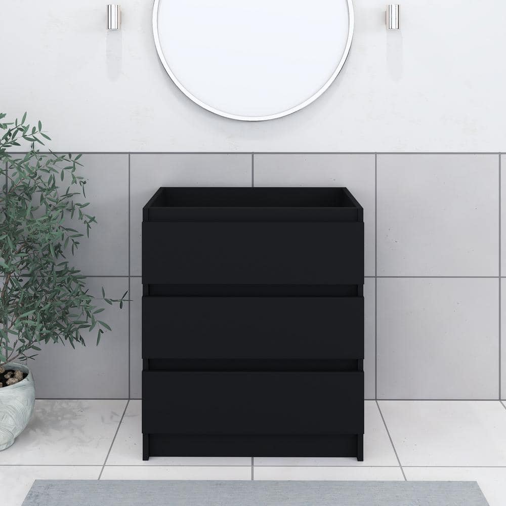 Pepper 30 in. W x 20 in. D Bath Vanity Cabinet Only in Black price history on PriceWatchPro