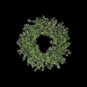 24 in. Artificial Boxwood Wreath