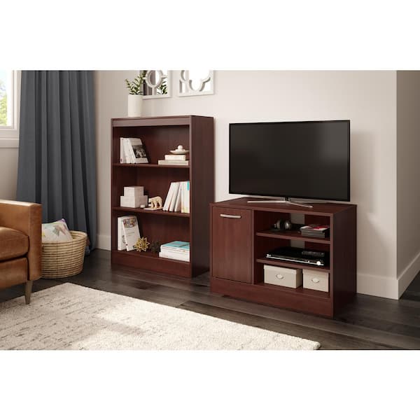 South Shore Axess Royal Cherry Storage Entertainment Center