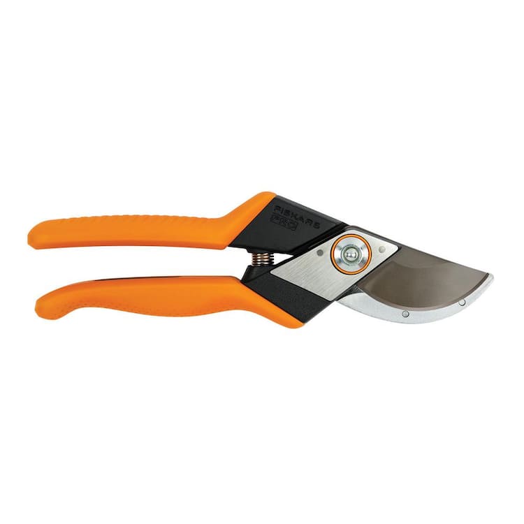 Fiskars Pro 1 in. Cut Capacity Steel High Carbon Blade with SoftGrip Handle Hand Pruning Shears