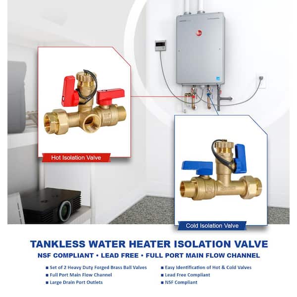 PLUMBFLEX SWT Tankless Water Heater Kit- Set of Heavy Duty