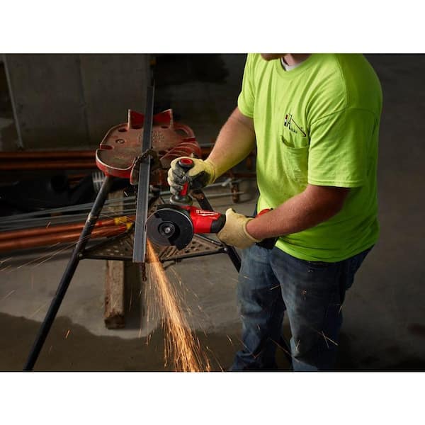 20V Brushless Cordless 4-1/2 in. / 5 in. Slide Switch Angle Grinder - Tool  Only