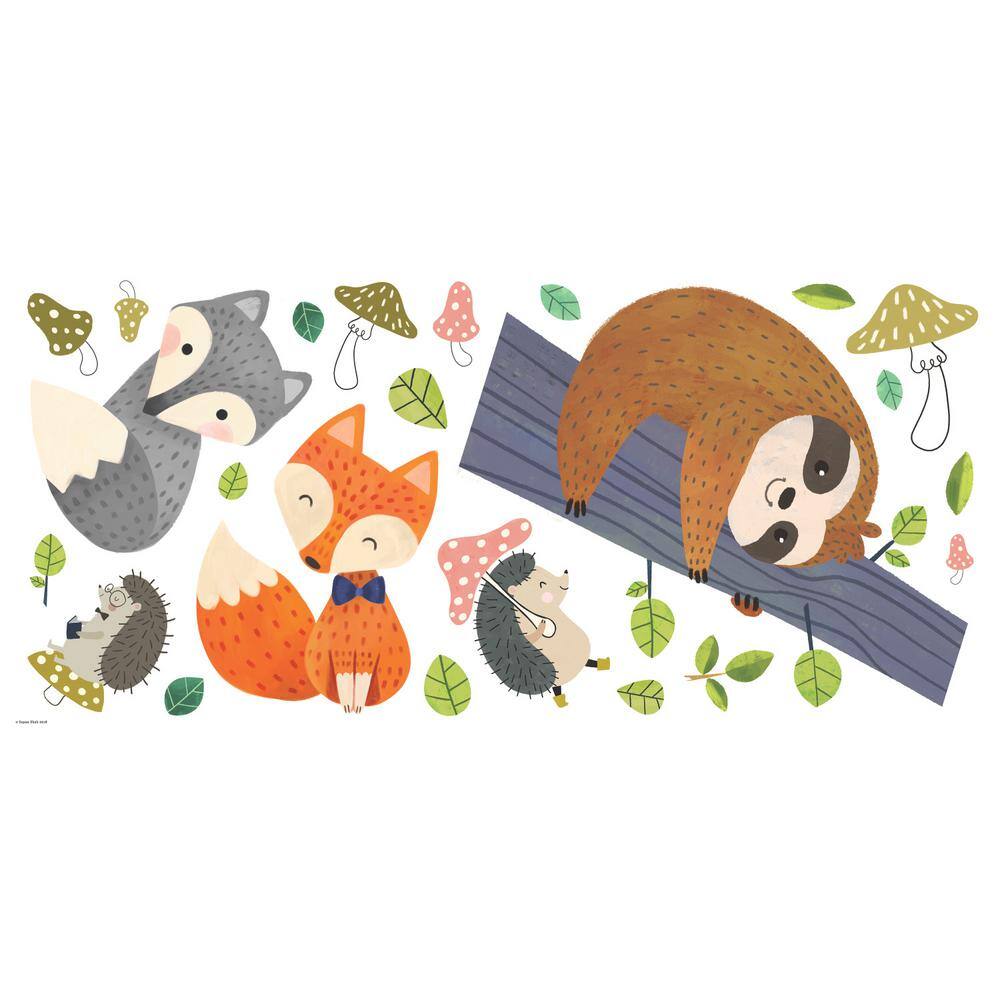 Forest Friends Giant Peel and Stick Vinyl Wall Decals