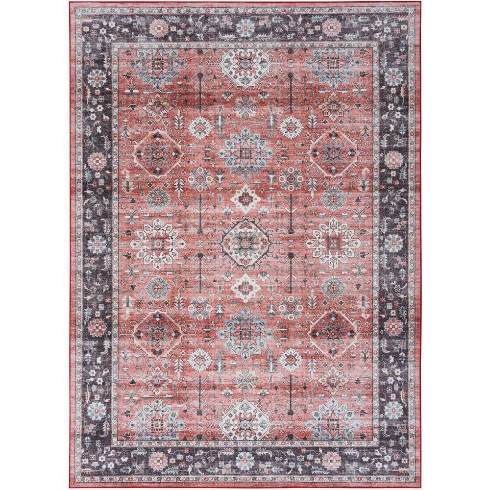 Fulton Brick 5 ft. x 7 ft. Vintage Persian Traditional Area Rug price history on PriceWatchPro
