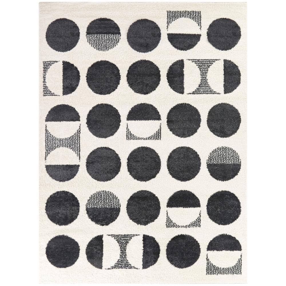 Haynes Charcoal 8 ft. x 10 ft. Geometric Area Rug price history on PriceWatchPro