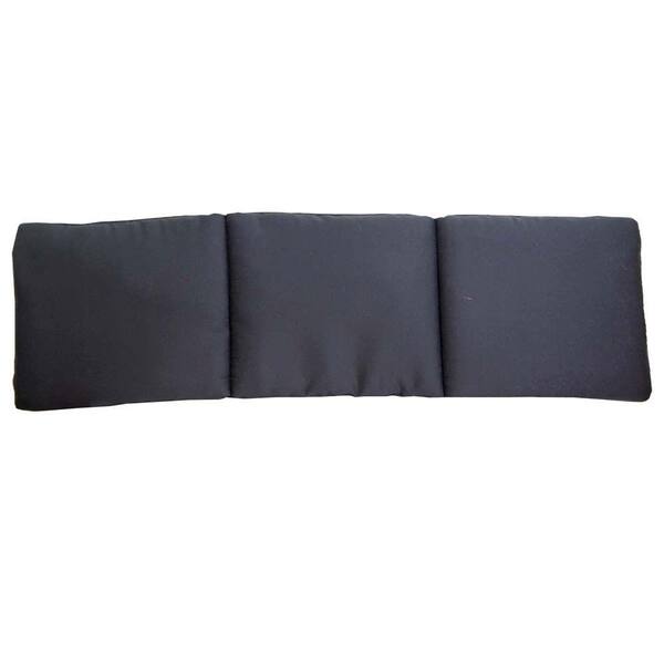 Unbranded Black Outdoor Swing Cushion-DISCONTINUED