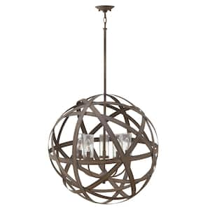 Carson Vintage Iron 5-Light Outdoor Chandelier