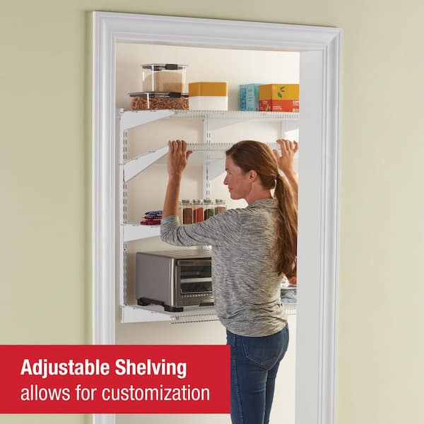 Rubbermaid Configurations Sliding Basket Closet Drawer Titanium W/ Extras