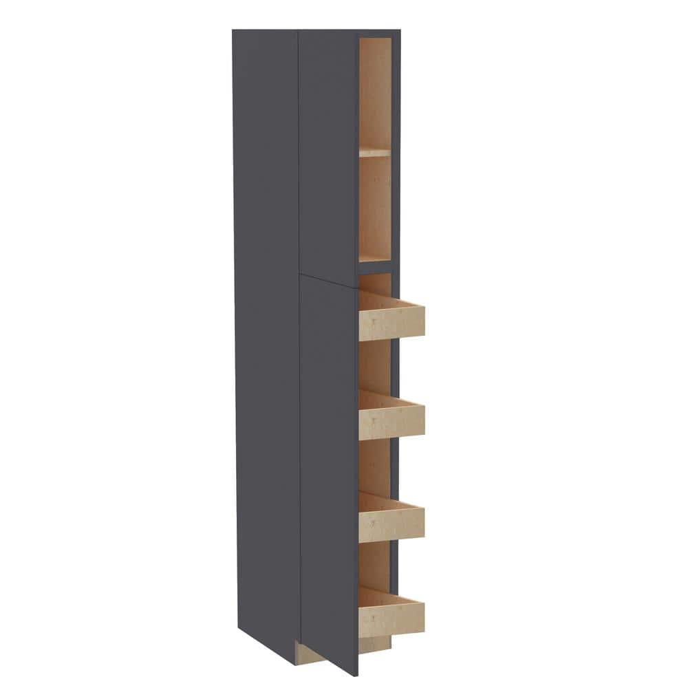 Hargrove 24 in. W x 24 in. D x 90 in. H Assembled Plywood Pantry Kitchen Ca
