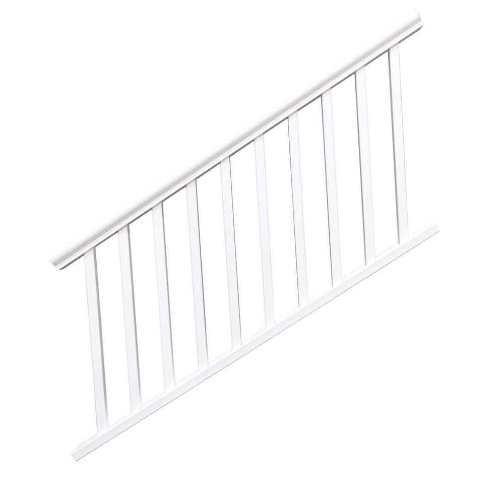 72 in. x 36 in. White Vinyl Stair Railing price history on PriceWatchPro
