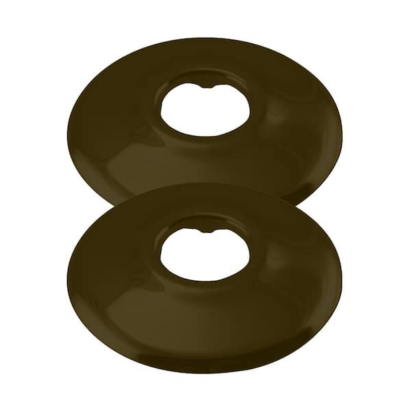 1/2" IPS Sure Grip Flange, Matte Black