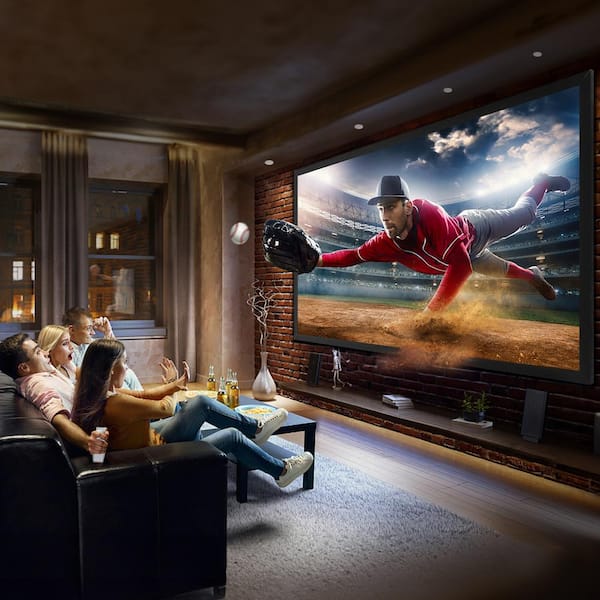 SVOPES 155 in. Diagonal 16:9 HD Projector Screen, Screen