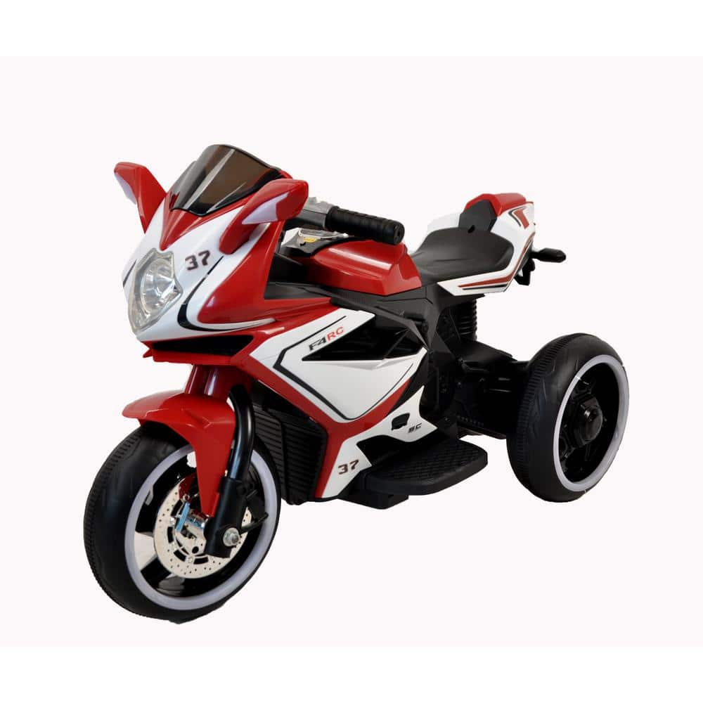 Plastic Red 6-Volt Kids Electric Motorcycle/Kids Toys Motorcycle/Kids Electric Car/Electric Ride On Motorcycle