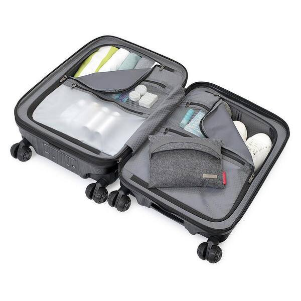 Traveler's Choice Silverwood 21 in. Carry-on Polycarbonate