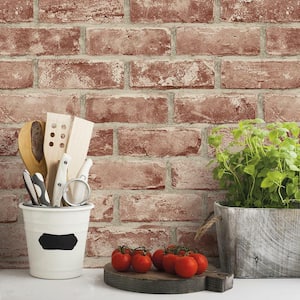 Brick Peel and Stick Wallpaper (Covers 28.18 sq. ft.)