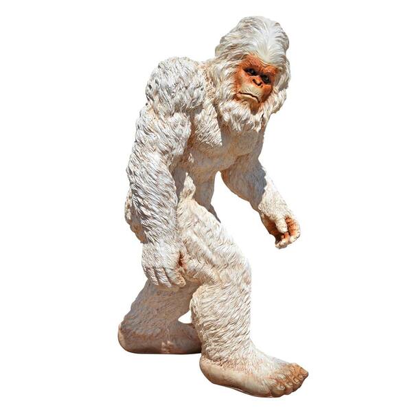 Design Toscano 28 in. H Abominable Snowman Yeti Large Garden Statue ...