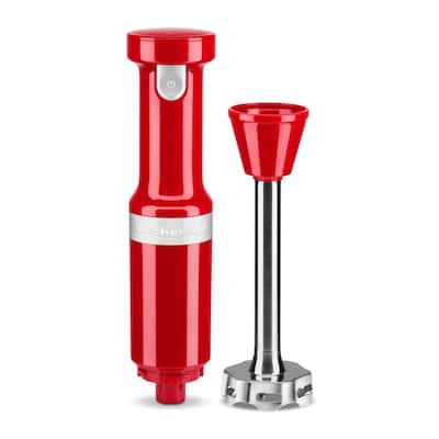 OVENTE Immersion Blender, Stainless Steel Blades, 300W Multipurpose Hand  Mixer, 2-Speed Settings, Red (HS560R) HS560R - The Home Depot