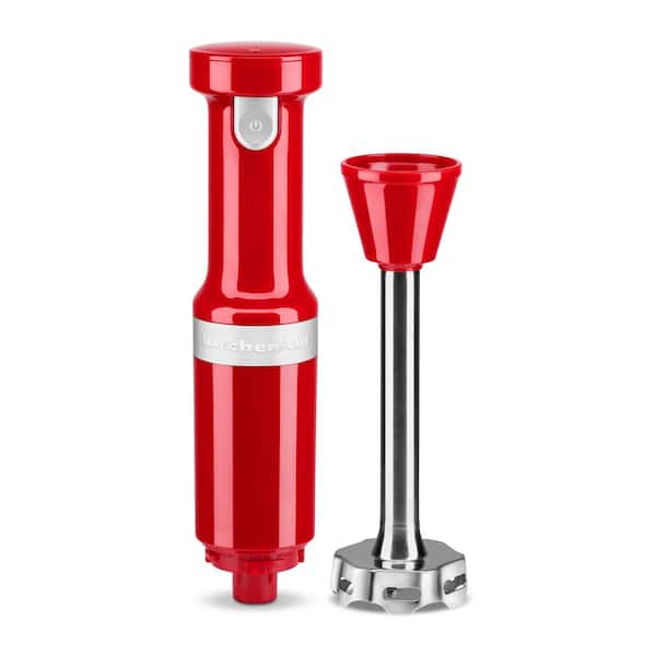 KitchenAid Cordless Variable Speed Empire Red Hand Blender