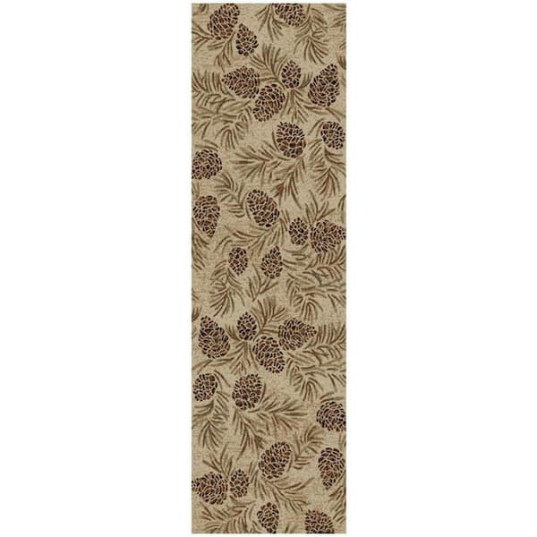 American Destination Multi-Colored 2 ft. x 8 ft. Polypropylene Area Rug